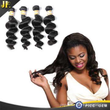 JP hair firm premium remy hair extensions new arrival beautiful loose wave hair